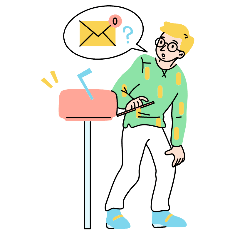 Empty State E Mail Zero Inbox 01 Illustration from Tokyo Set