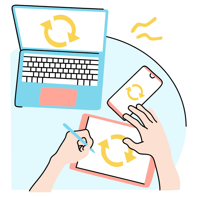 Update Sync Illustration from Tokyo Set