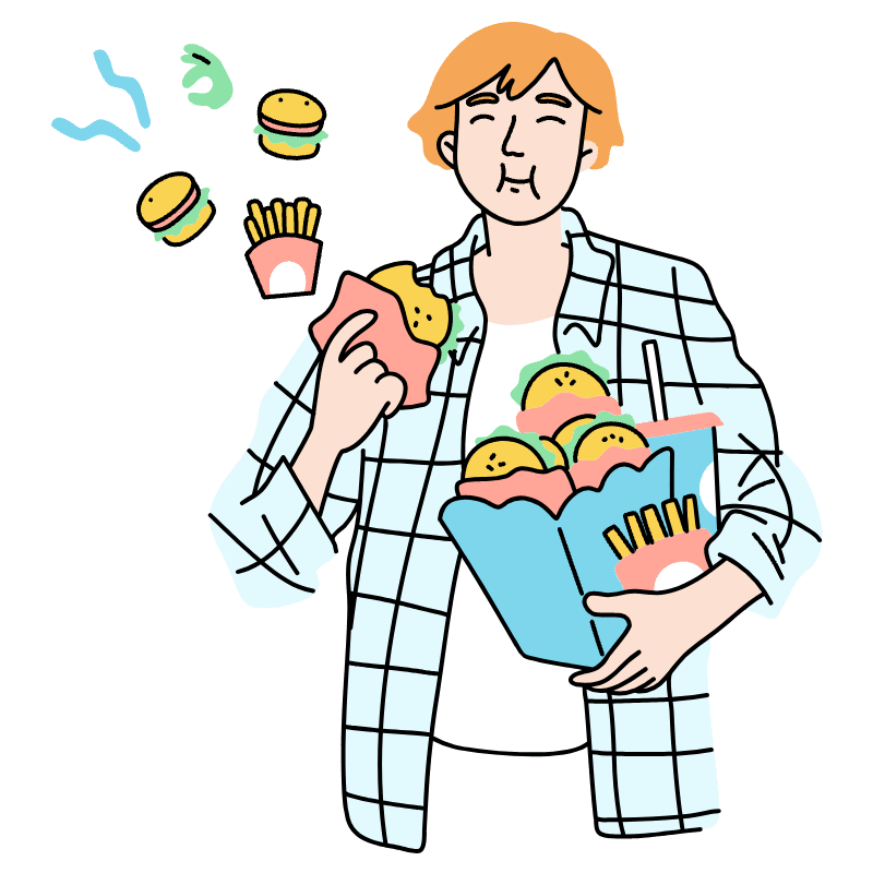 Fast Food 2 Illustration from Tokyo Set