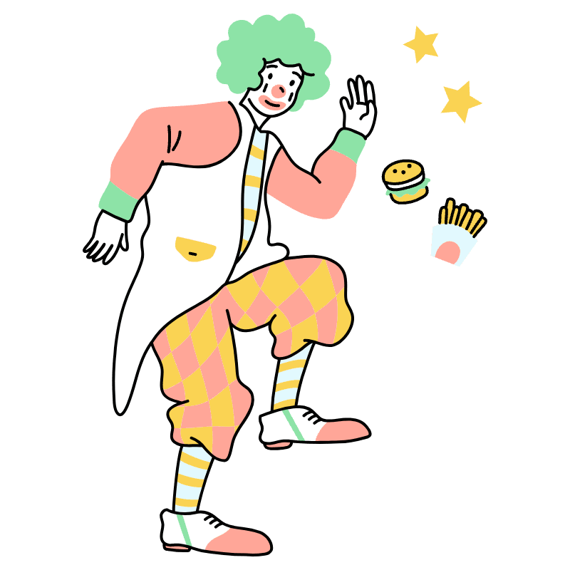 Leisure Food Illustration from Tokyo Set