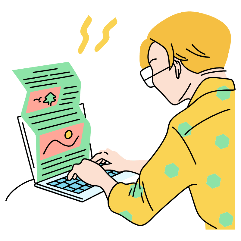 Newsletter Illustration from Tokyo Set