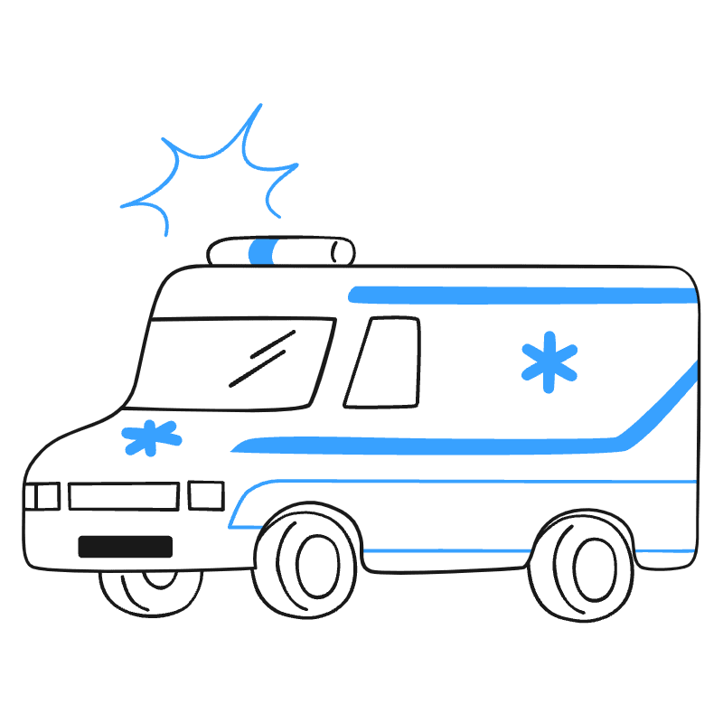 Ambulance 2 Illustration from Brooklyn Set