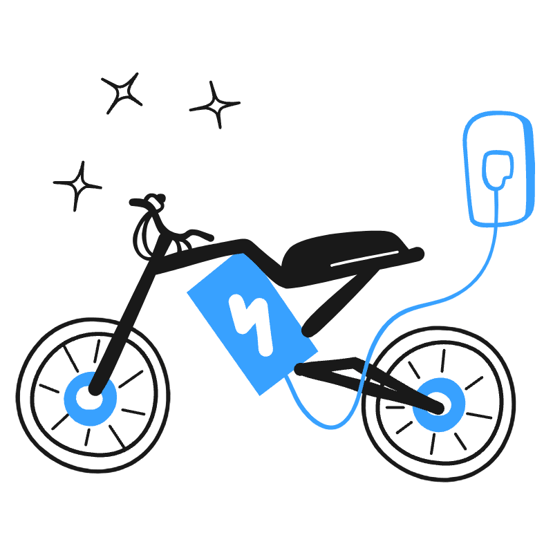 E Bike 2 Illustration from Brooklyn Set