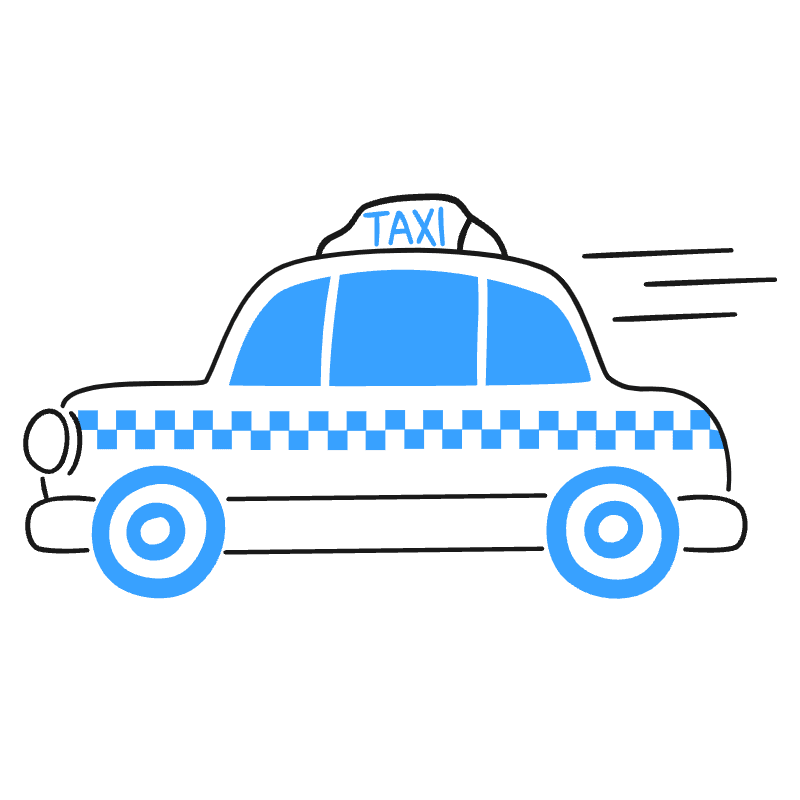 Taxicab 2 Illustration from Brooklyn Set