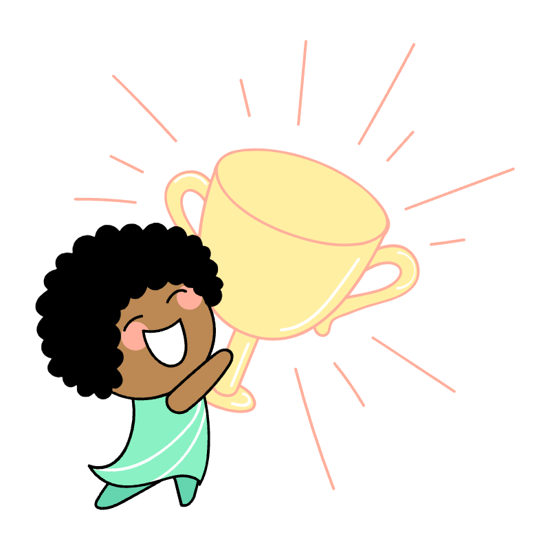 Trophy Awards Illustration from Seoul Set