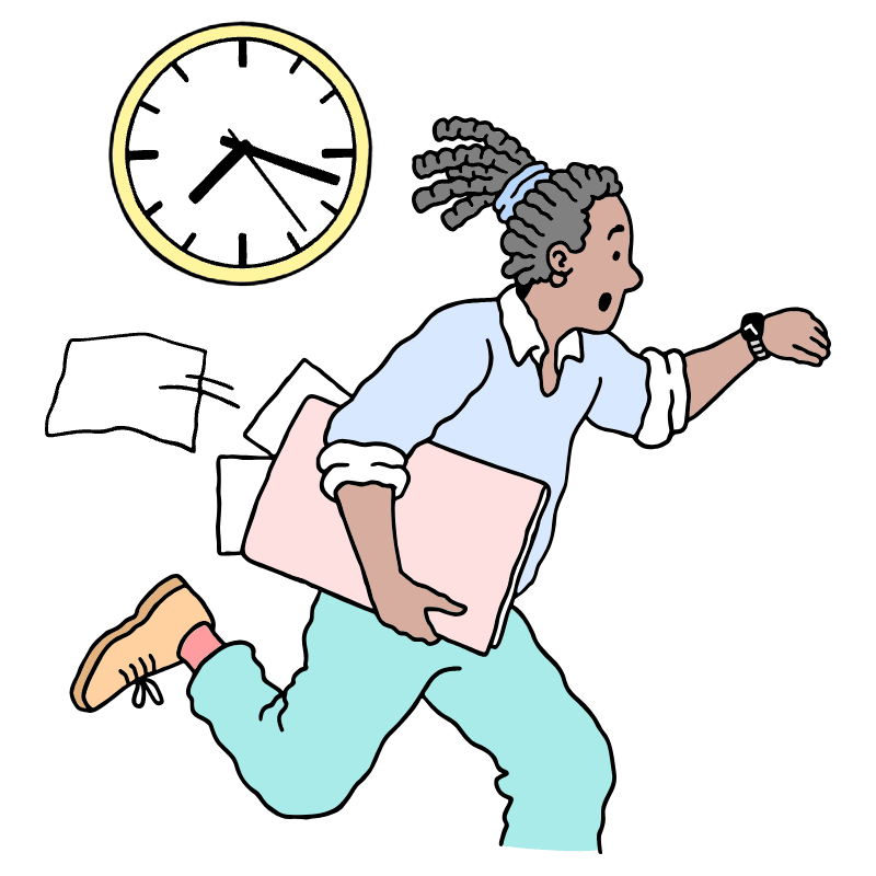 Users People Rushing Something People Rushing Illustration from Bruxelles Set