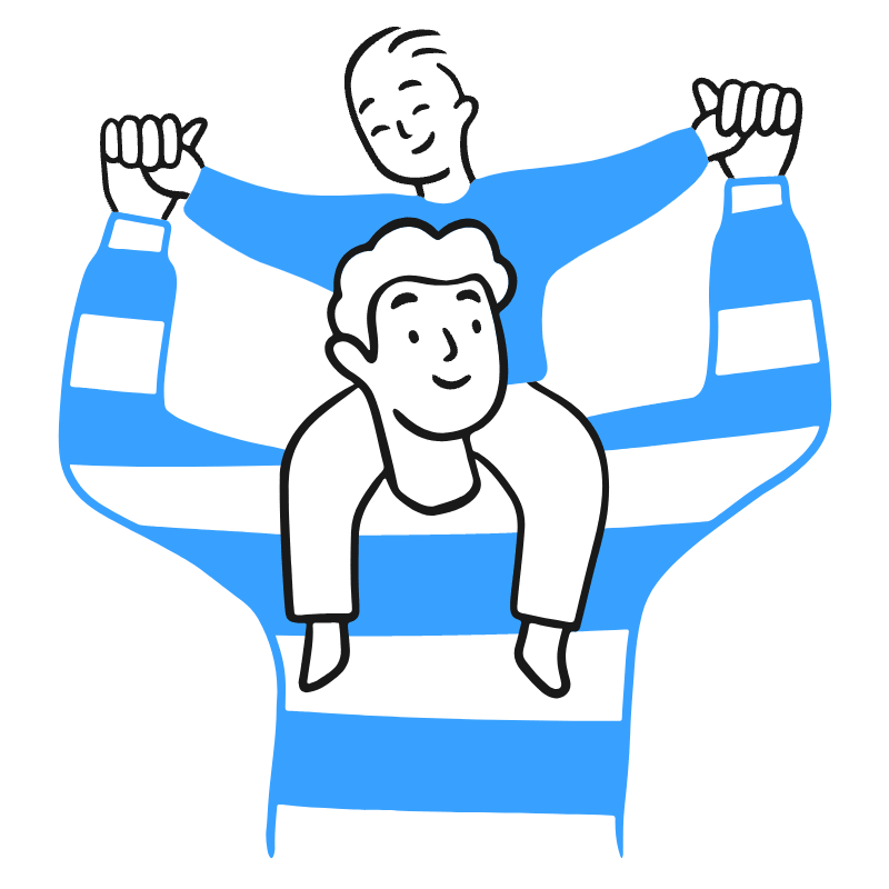 Fatherhoods Illustration from Brooklyn Set