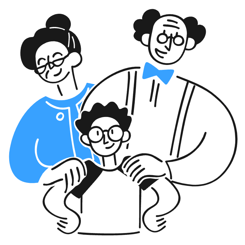 Grandparents 2 Illustration from Brooklyn Set