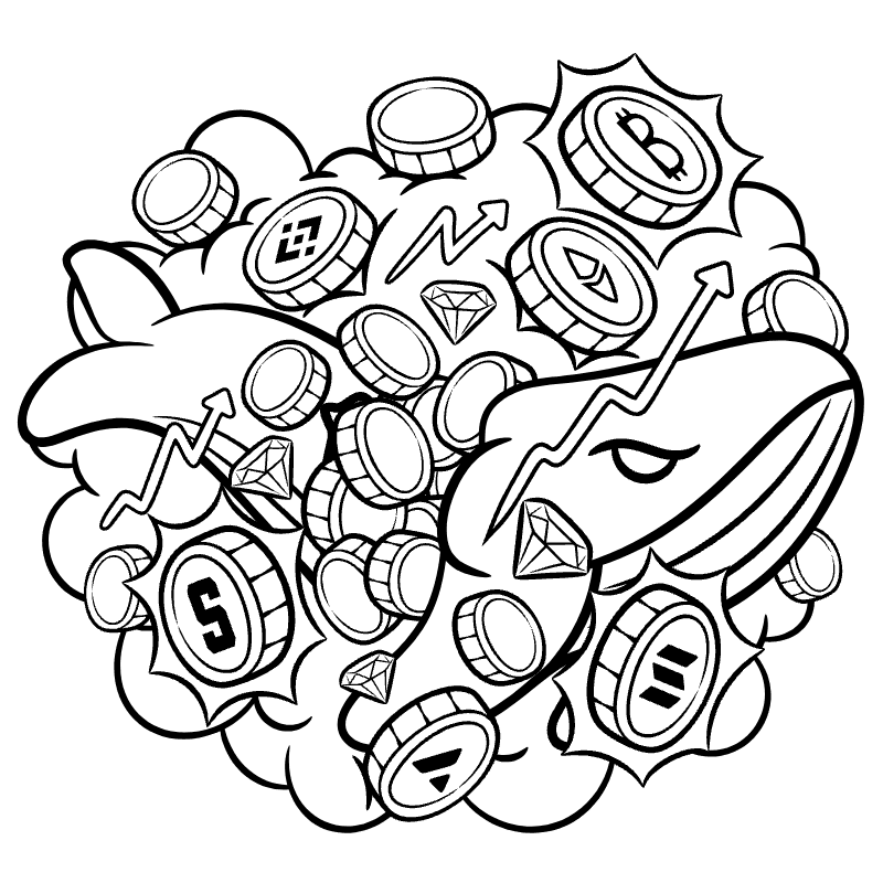 Whale Illustration from Web 3.0 Set