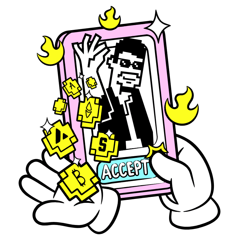 Airdrop Illustration from Web 3.0 Set