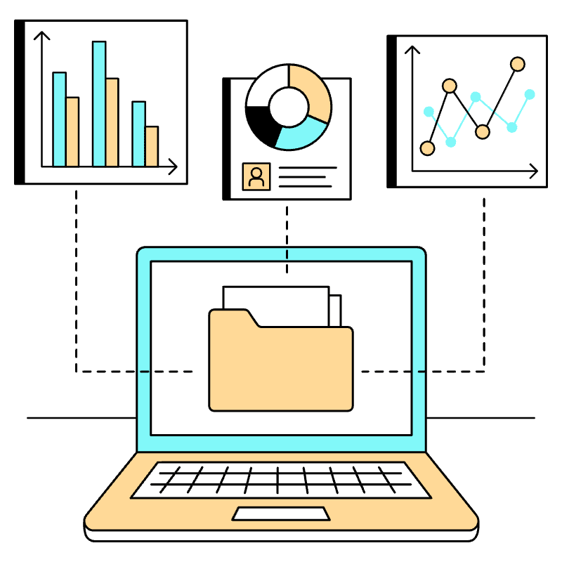 Data Organization Illustration from London Set
