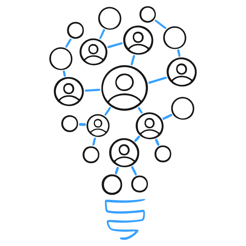 Sharing Ideas Illustration from Brooklyn Set