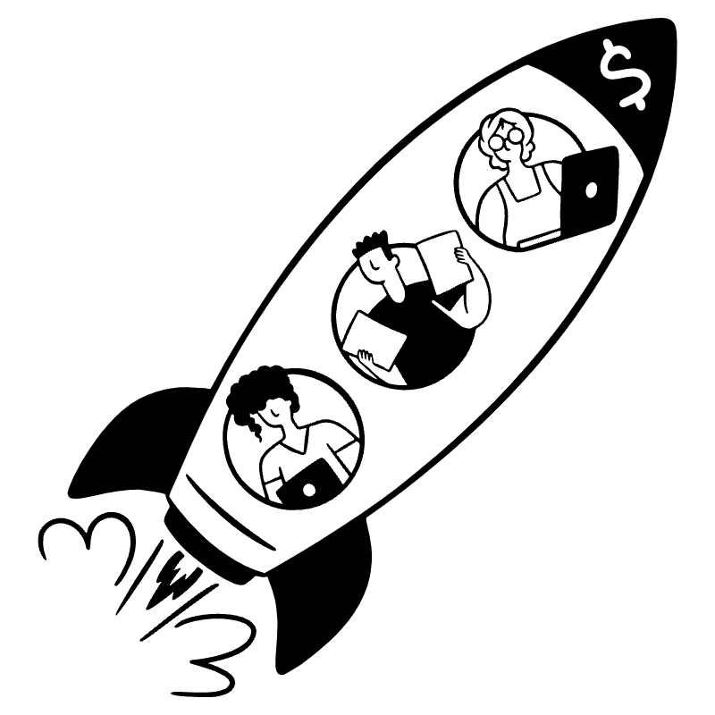 Start Up Team Illustration from Milano Set