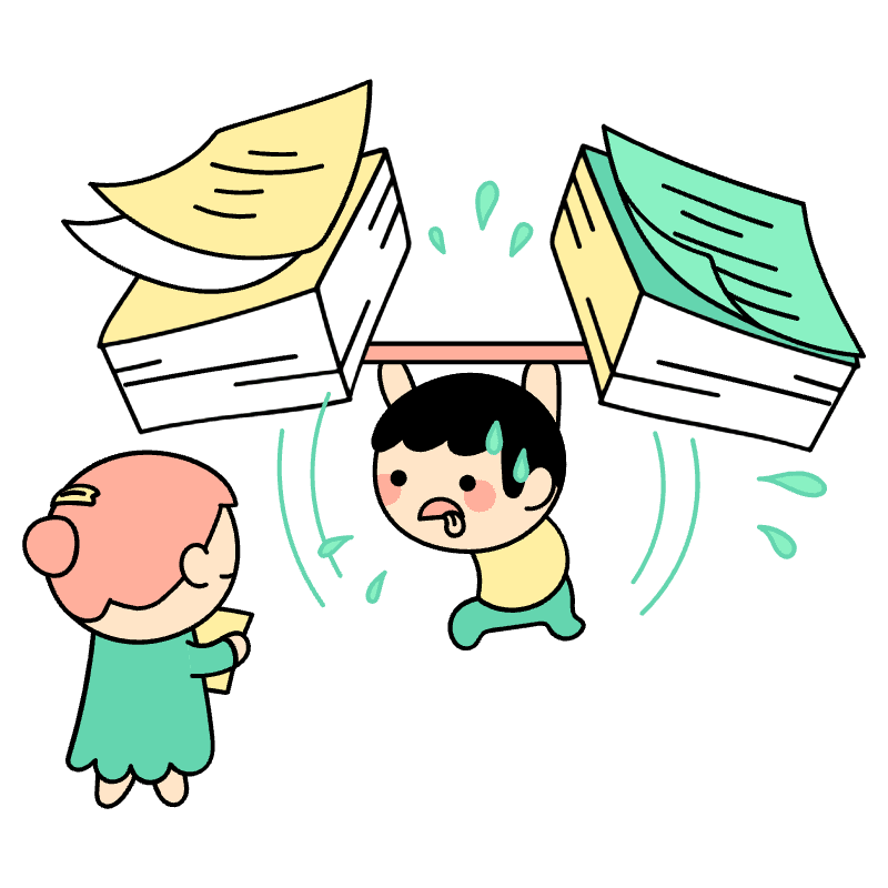 Traing Employees Illustration from Seoul Set