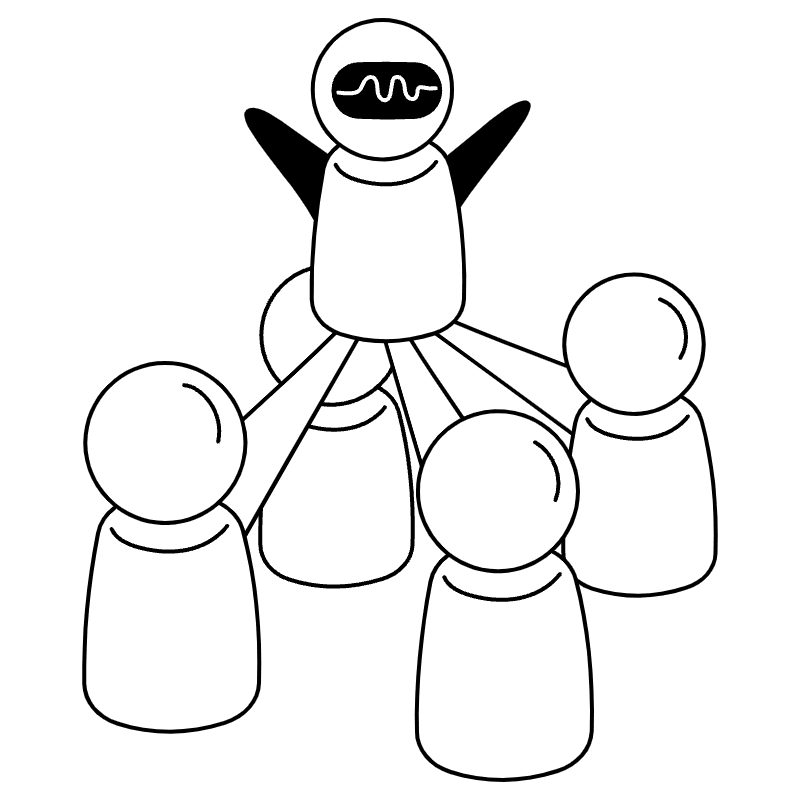 Team Building 4 Illustration from Milano Set