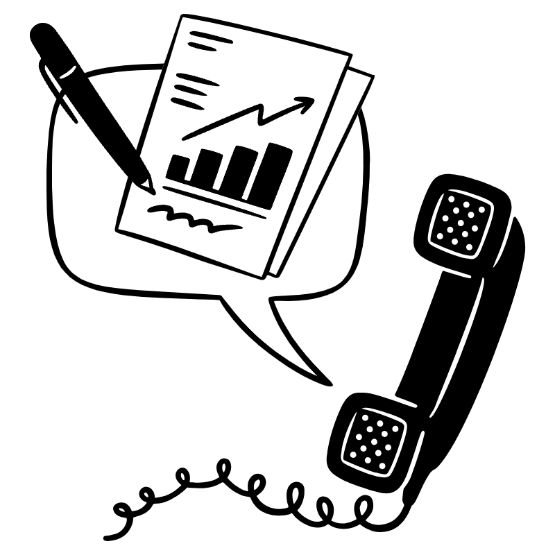 Work Call Illustration from Milano Set