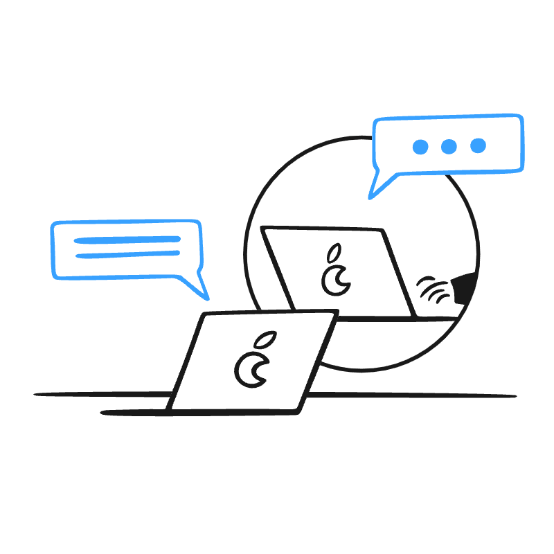Work Chat 2 Illustration from Brooklyn Set