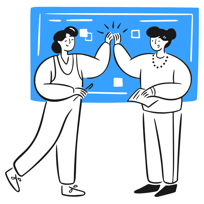 Work Collaboration 2 Illustration from Brooklyn Set