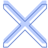Abstract Cross Element from Geometric shapes Set