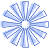 Abstract Spin Element from Geometric shapes Set