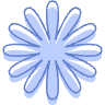 Flower Daisy Nature 2 Element from Geometric shapes Set