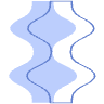 Line Ribbon Element from Geometric shapes Set