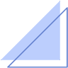 Triangle Slope Element from Geometric shapes Set