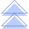 Triangle Up Element from Geometric shapes Set