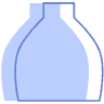 Vase 2 Element from Geometric shapes Set