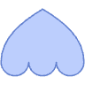 Flower Tulip Bell Nature Element from Geometric shapes Set