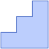 Stair Element from Geometric shapes Set