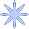 Star Sparkle Element from Geometric shapes Set