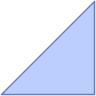 Triangle Slope Element from Geometric shapes Set