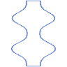 Line Ribbon Element from Geometric shapes Set
