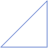 Triangle Slope Element from Geometric shapes Set