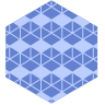 Hexagon Element from Geometric shapes Set