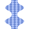 Line Ribbon Element from Geometric shapes Set