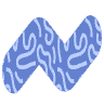 Line Worm Element from Geometric shapes Set