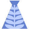 Vase Triangle Element from Geometric shapes Set