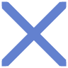 Abstract Cross Element from Geometric shapes Set