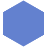 Hexagon Element from Geometric shapes Set