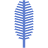 Leaves Pine Element from Geometric shapes Set