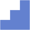 Stair Element from Geometric shapes Set