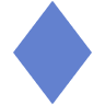 Triangle Diamond  Element from Geometric shapes Set
