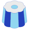 Flower Pudding Line Shade Element from Volumetric Shapes Set