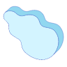 Curve Guitar Line Shade Element from Volumetric Shapes Set