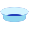 Elipse Bowl Line Shade Element from Volumetric Shapes Set