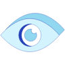 Eye Focus Line Shade Element from Volumetric Shapes Set
