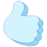 Hand 2 Line Element from Volumetric Shapes Set