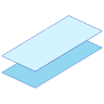 Rectangle Line Shade Element from Volumetric Shapes Set